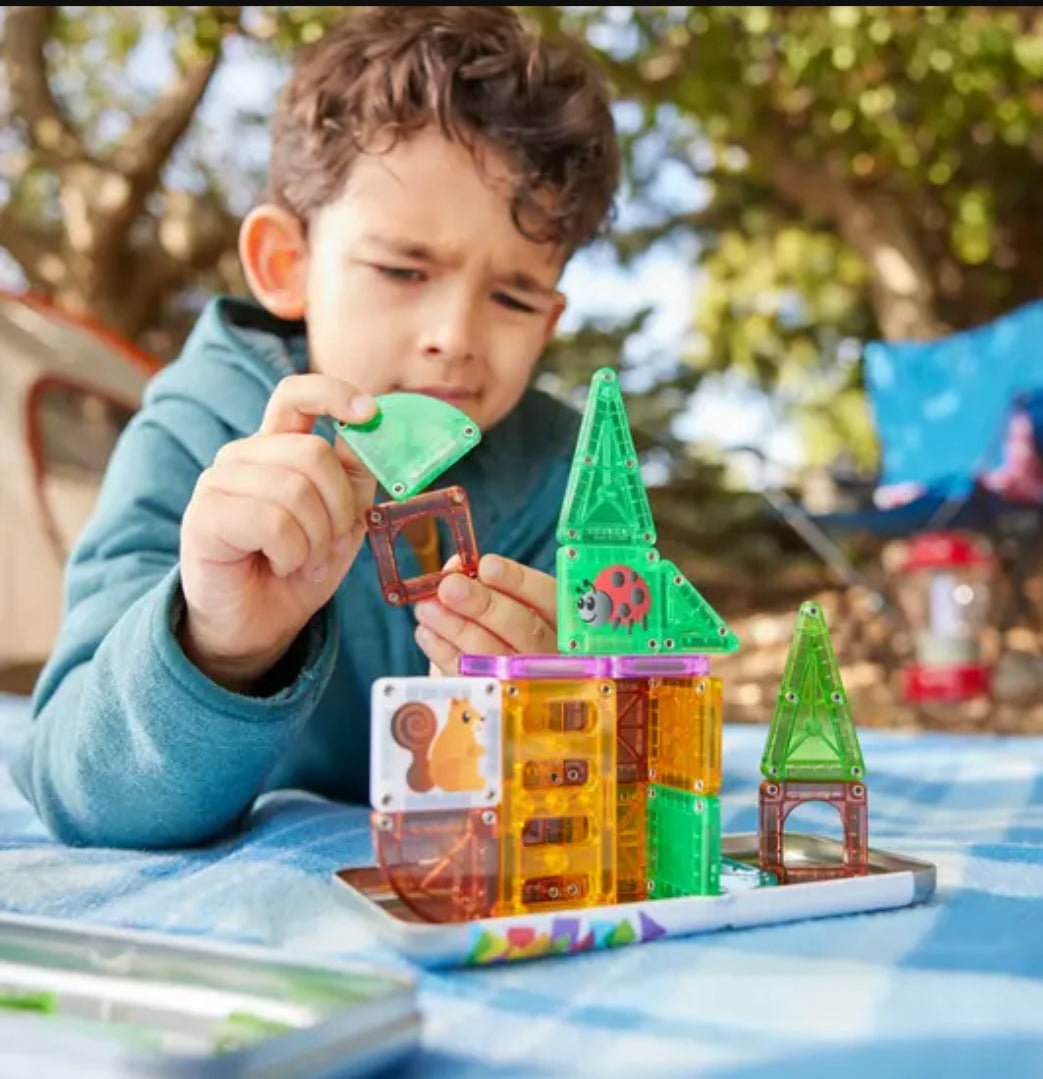 MagnaTiles Micro Mags Travel Set - Tree House (24 st)