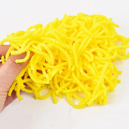 Squishy Regenboog Wormen - Mix Kleuren (pot)