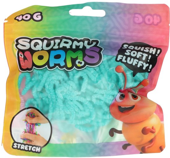 Squishy Wormen - Kleuren per stuk (zakje)