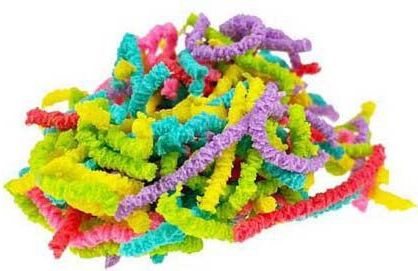 Squishy Regenboog Wormen - Mix Kleuren (pot)