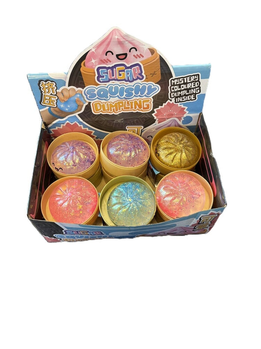 Mystery Squishy Dumpling Fidget - Sugar Glitter