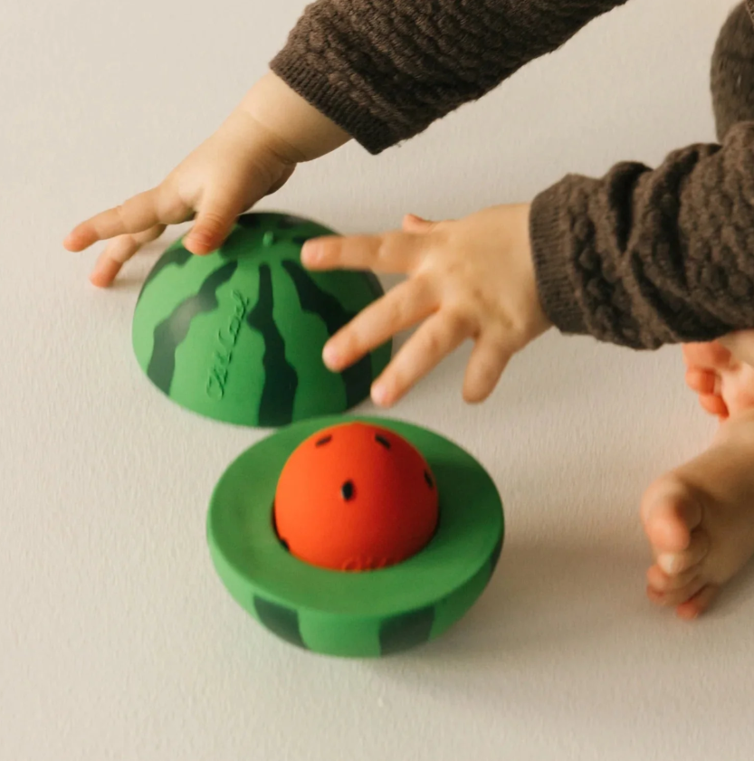 3-in-1 Stapelspeeltje - Wally The Watermelon Stack & Bounce