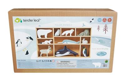 Tender Leaf set houten pooldieren