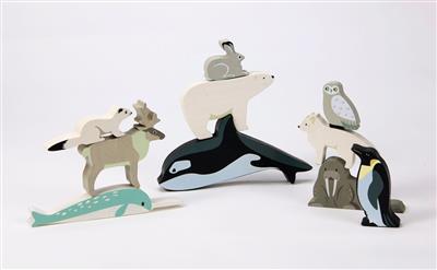 Tender Leaf set houten pooldieren