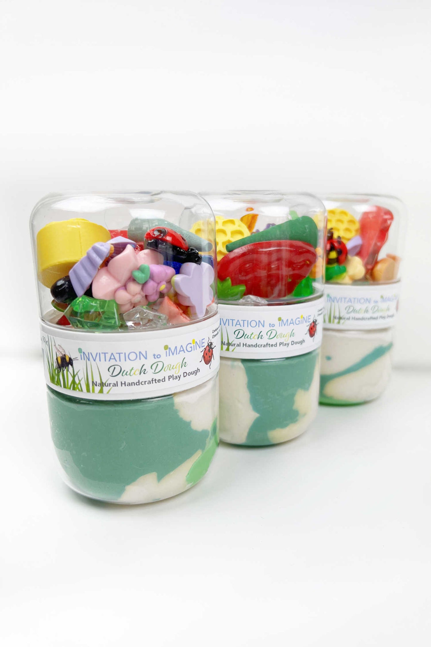 Play Pot met natuurlijk speeldeeg - The Garden