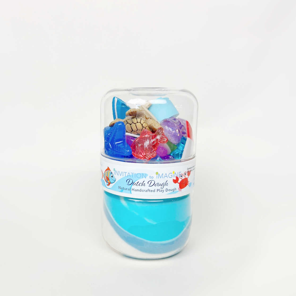 Play Pot met natuurlijk speeldeeg - Oceaan