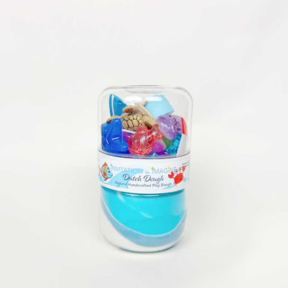 Play Pot met natuurlijk speeldeeg - Oceaan