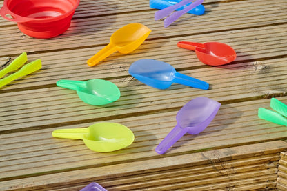 Tickit Doorschijnende Gekleurde Schepjes – 6 stuks
