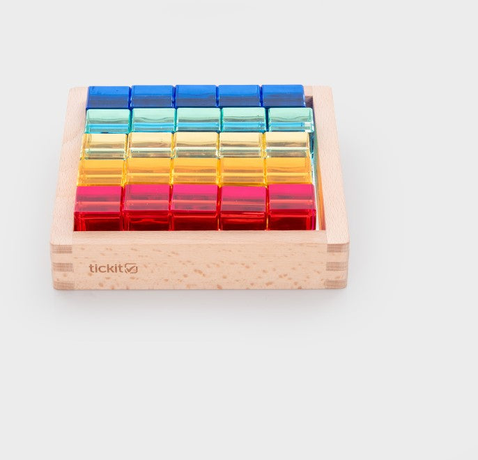 Tickit®  Edelsteen Kubus Spiegeltray