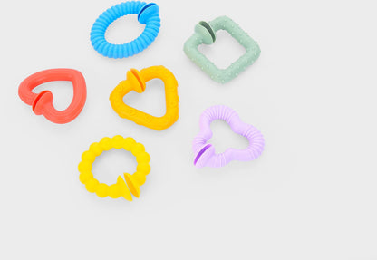 Tickit SiliSoft Pop Loops - Regenboog