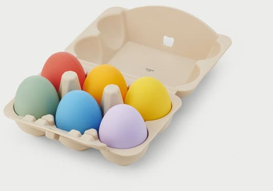 TickiT® Silisoft Sensorische Eieren (set van 6)