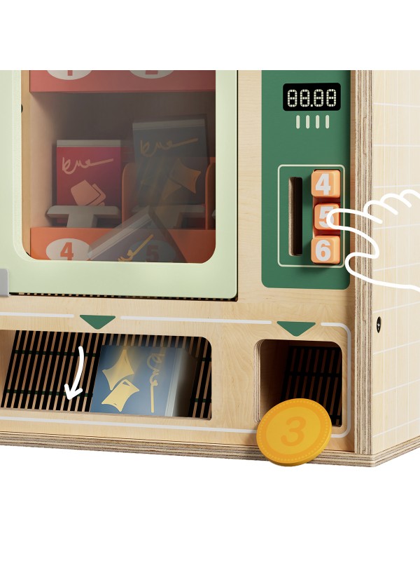 Topbright Vending Machine - Houten Speelautomaat