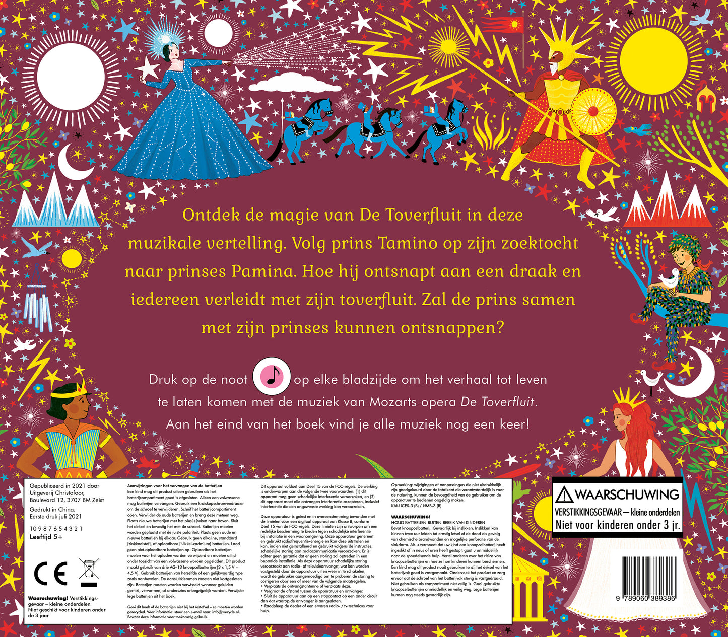 De Toverfluit muziekboek - Jessica Courtney-Tickle