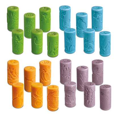 Yellow Door Seizoenen Rollers – 24 kleirollers voor lente, zomer, herfst en winter