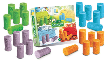Yellow Door Seizoenen Rollers – 24 kleirollers voor lente, zomer, herfst en winter