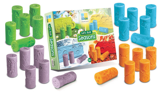 Yellow Door Seizoenen Rollers – 24 kleirollers voor lente, zomer, herfst en winter