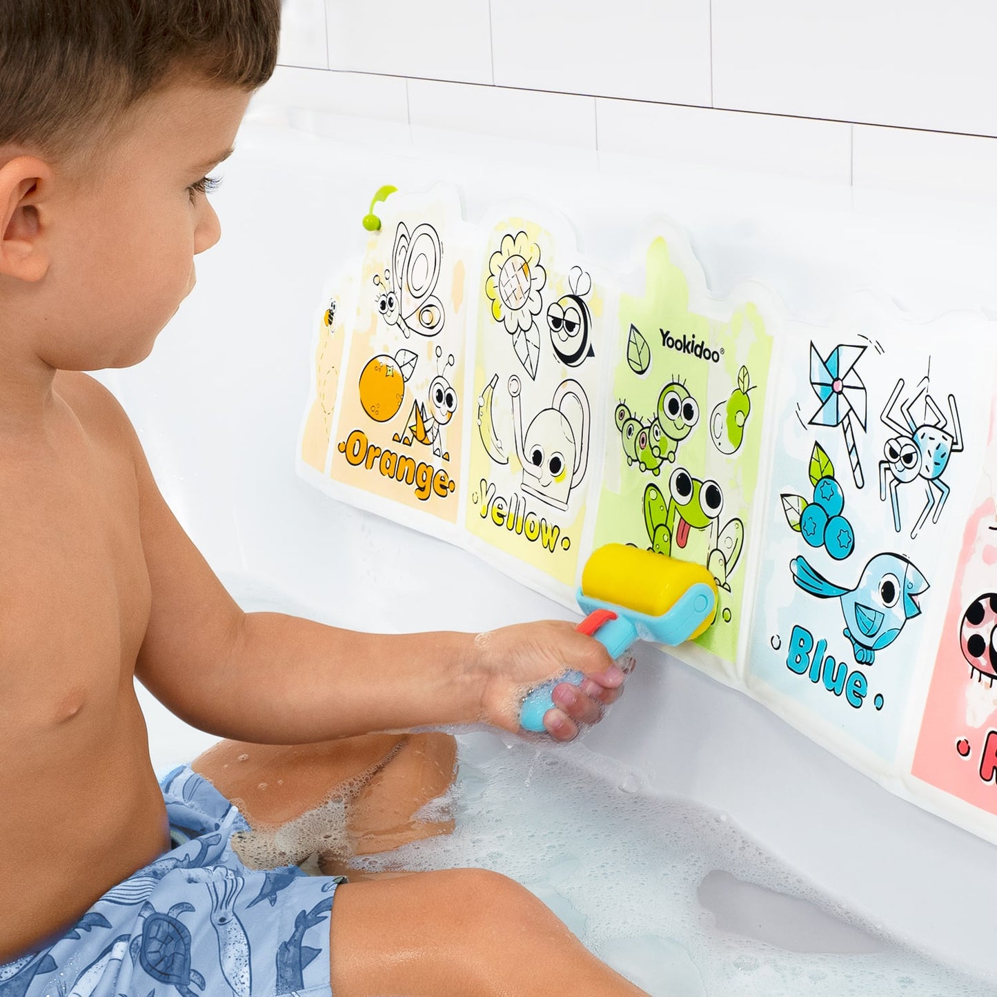Yookidoo Spray 'N Roll Magic Book - Badkleurboek