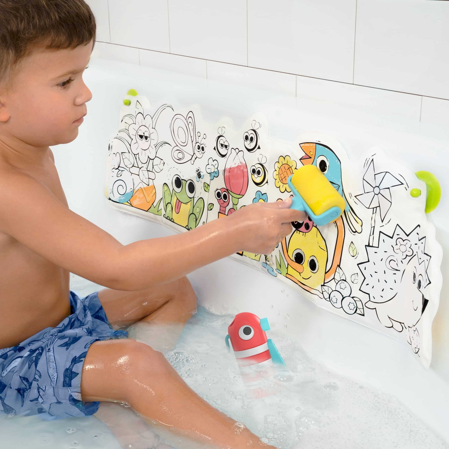 Yookidoo Spray 'N Roll Magic Book - Badkleurboek