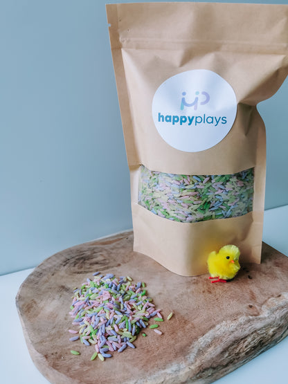 Speelrijst pastelmix